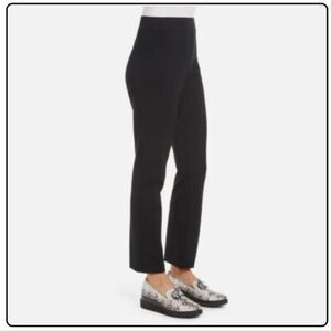 Spanx High Waist Straight Leg Ponte Pants in Black